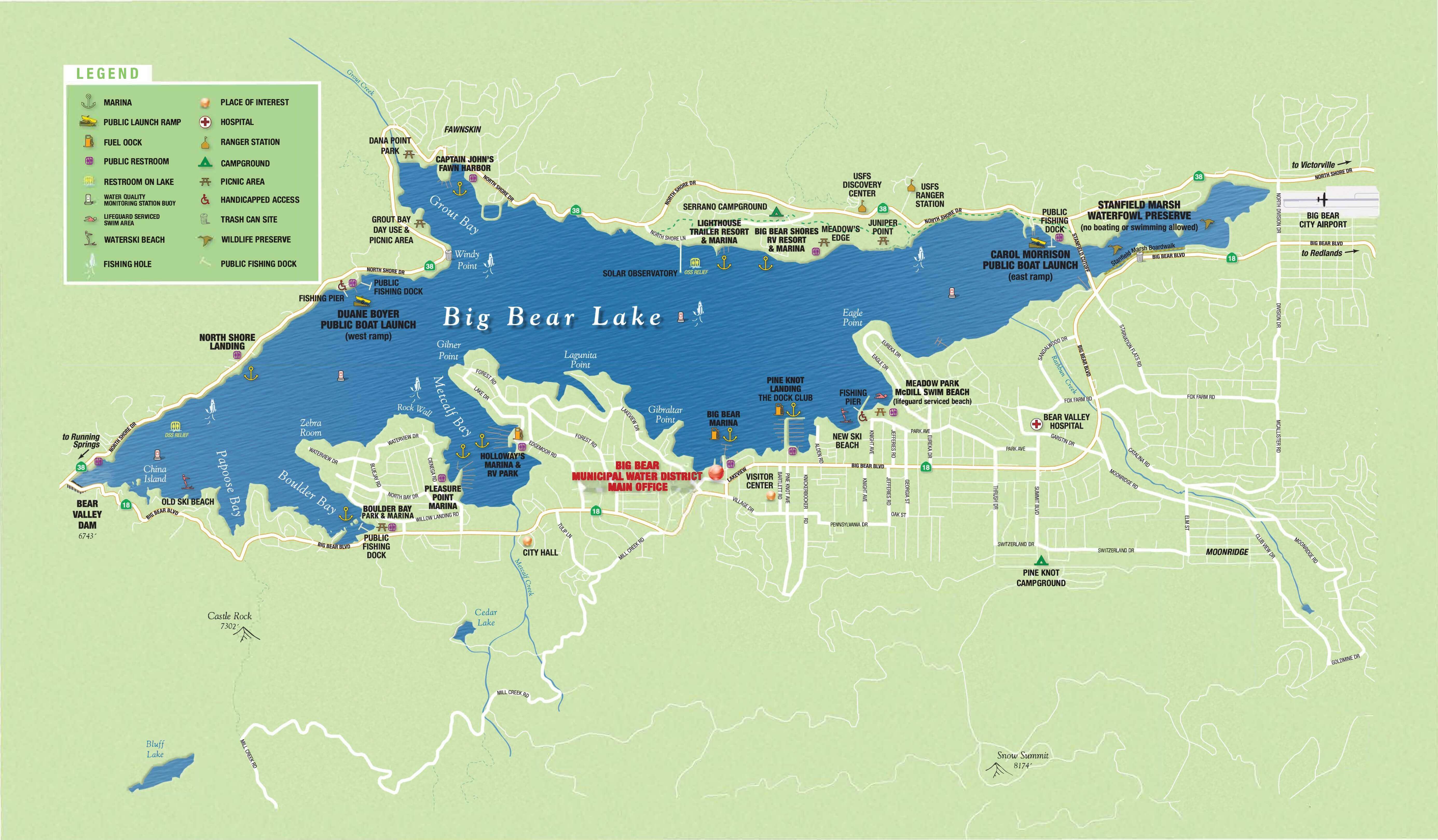 Big Bear Lake Fishing Guide The Outdoorsman Fishing
