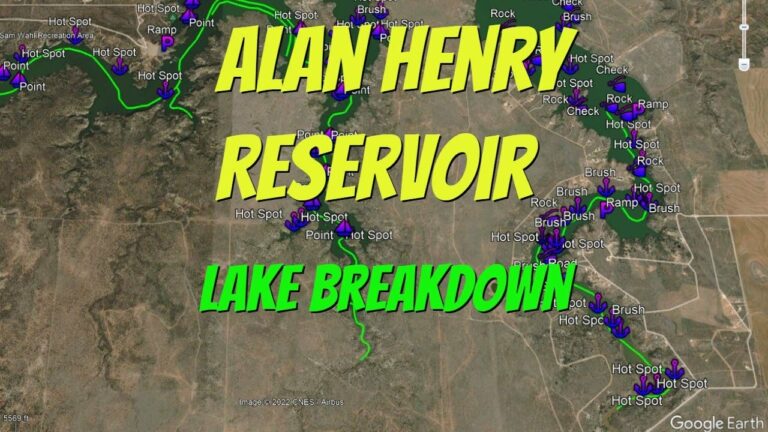 Alan Henry Lake Fishing Report Guide