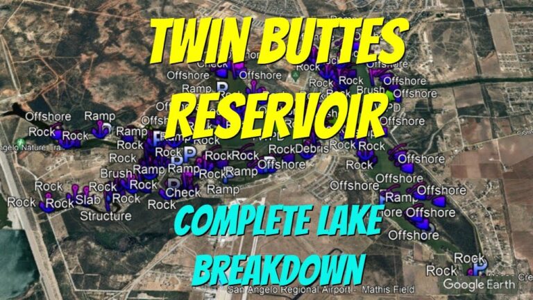 Twin Buttes Reservoir Fishing Report Guide