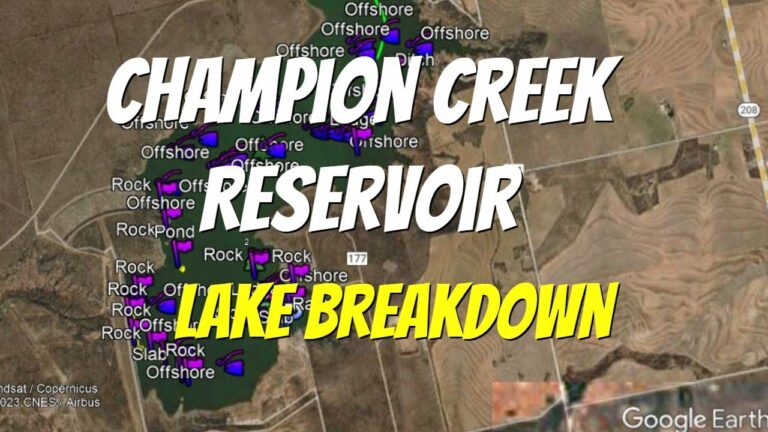 Champion Creek Lake Fishing Report Guide