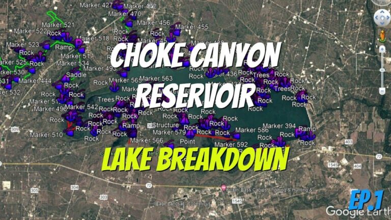 Choke Canyon Reservoir Fishing Lake Report Guide