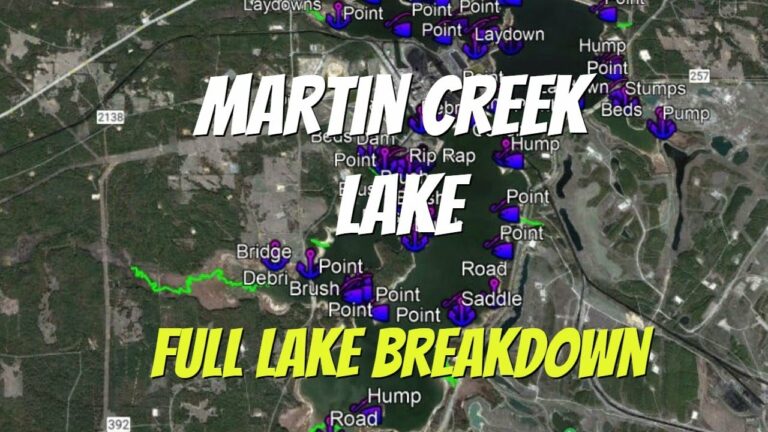Martin Creek Lake Fishing Report Guide
