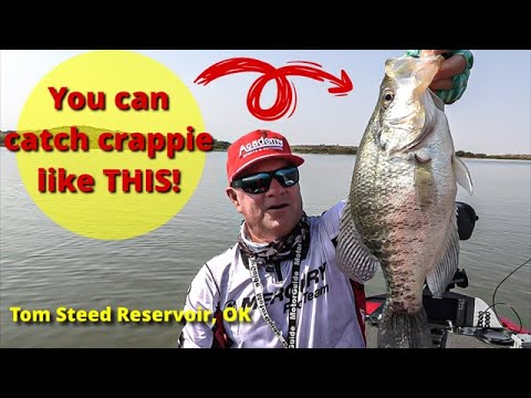 Tom Steed Reservoir Fishing Report Guide